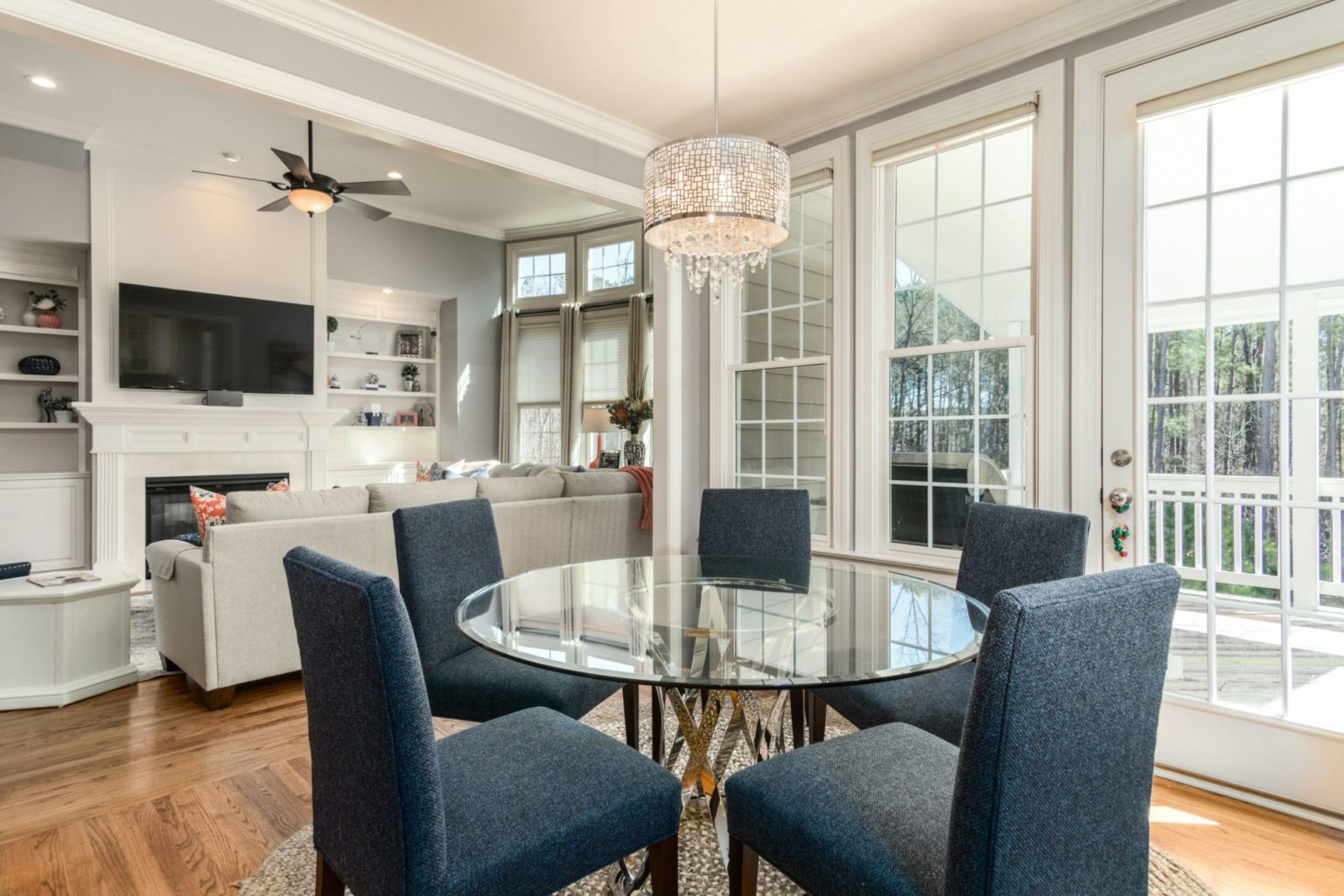 Home With Luxurious Shaggy Rugs